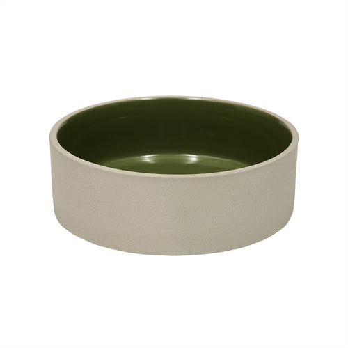 OYOY Hondenkom Sia 17 x 17 x 6 cm – Groen keramiek