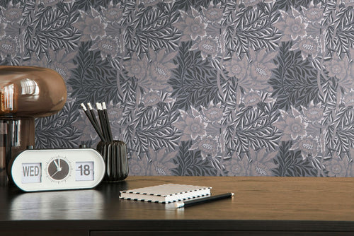 Livingwalls behang bloemmotief grijs - 53 cm x 10.05 m - AS-390585 - vtwonen shop