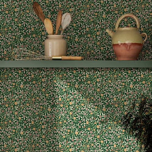 William Morris at Home Vliesbehang - Clover Forest