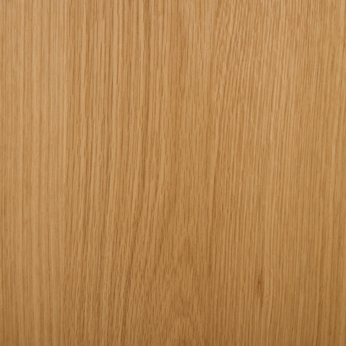 Furnhouse vitrinekast Nyborg - Natuurlijk eikenhout - MDF, Eikenfineer, Glas - 45x100x190