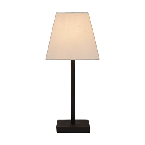 Atmooz tafellamp Buranella - wit - Ø 20 x H 47 cm - E27