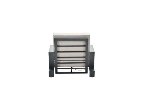 Lincoln verstelbare fauteuil - carbon black - desert sand - vtwonen shop