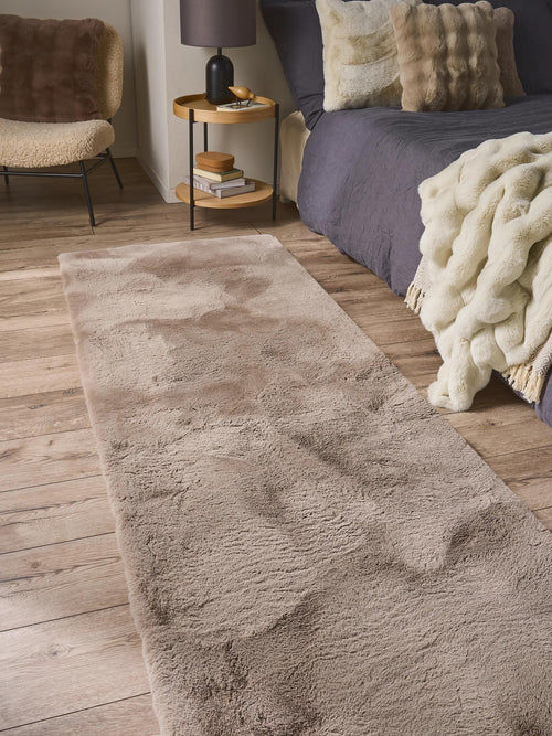 benuta nepbont loper Dave - taupe - 80x240 cm
