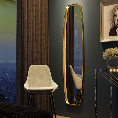 Kare Design Spiegel Opera goud 160x40cm