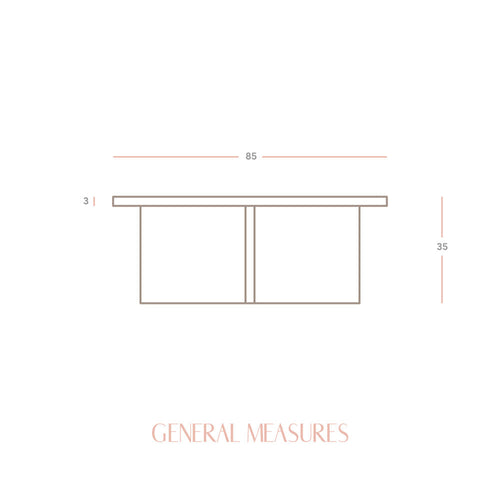 Naan Furniture Salontafel Turqueta - ø 85 cm - Massief grenen gelakt - vtwonen shop