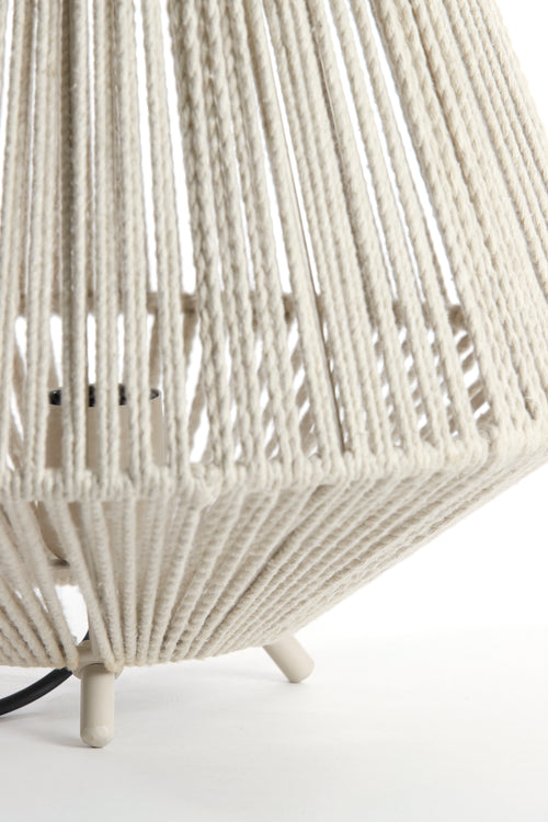 Light & Living tafellamp FELIDA - Ø35x40cm - wit - vtwonen shop