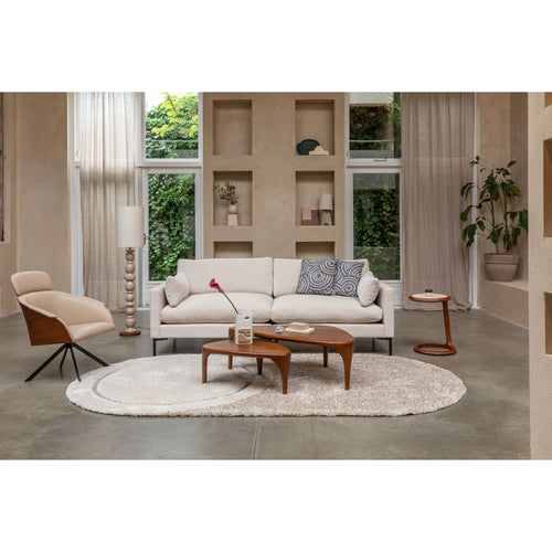 Zuiver Summer 3-zitsbank Crème - Crème - vtwonen shop