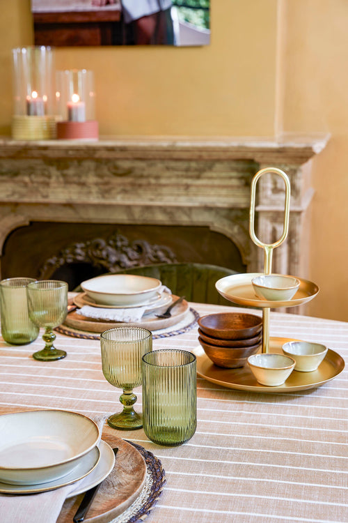 Mica Decorations Merlot Wijnglas - 250 ml - Glas - Lichtgroen