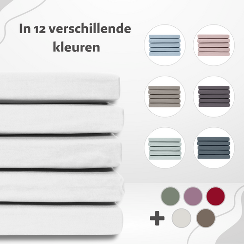 Ten Cate hoeslaken - 100% katoensatijn - 90x220 - naturel