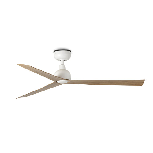 Faro Marine Marine 125cm Smart Plafondventilator Matwit, Eikenhouten Bladen, IP44