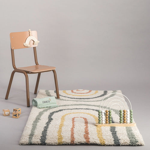 AFK Living vloerkleed Harmoni - voor kinderen - veelkleurig - 200 x 290 cm