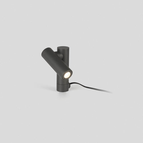 Faro Spy 145 Donkergrijze LED Priklamp 6W 3000K IP65