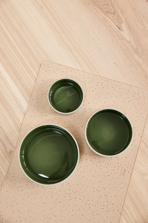 OYOY Placemat 64 x 44 cm – Beige siliconen