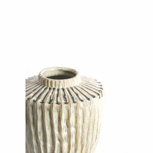 Light & Living vaas Talea - groen - Ø25cm - vtwonen shop