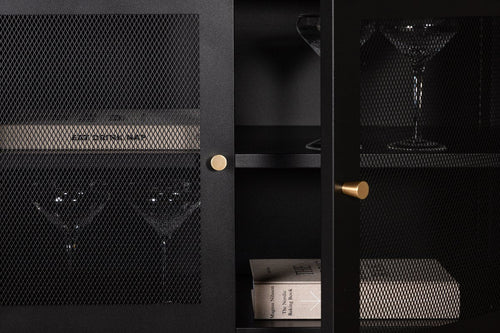 Rebellenclub Dressoir Tiberio - Zwart