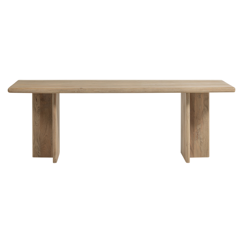 WOOOD eettafel 220 cm Ato - Mangohout - Naturel - 76x220x90