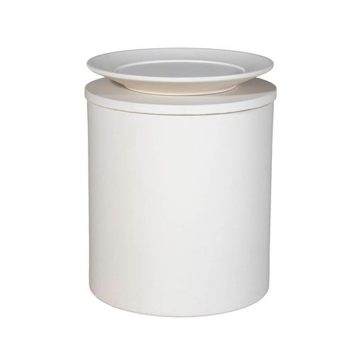 DÉJA Living Bijzettafel Byske - Rond Beige Eco Composiet - 40cm - vtwonen shop