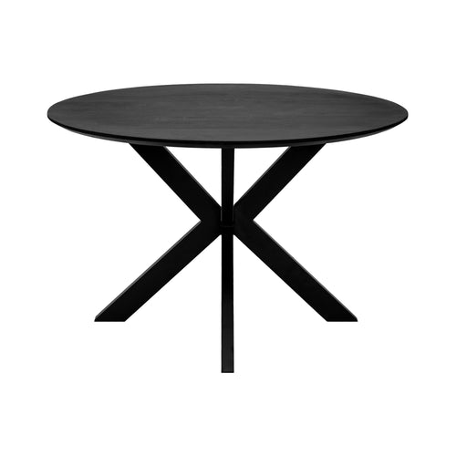 Kick eettafel Jake - 120cm - Zwart - vtwonen shop