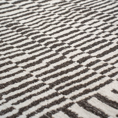 Louis De Poortere binnen & buiten machinewasbaar vloerkleed Structures Berber van 70% gerecycled PET - wit - 170x235cm