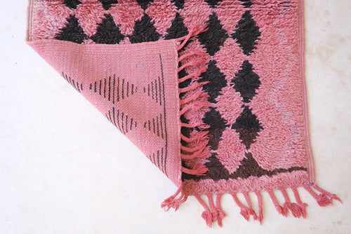 AFK Living vloerkleed Berber - handgemaakt - Wol - 87 x 193 cm - vtwonen shop