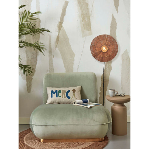 GOOD&MOJO wandlamp Iguazu - bruin - Ø55cm