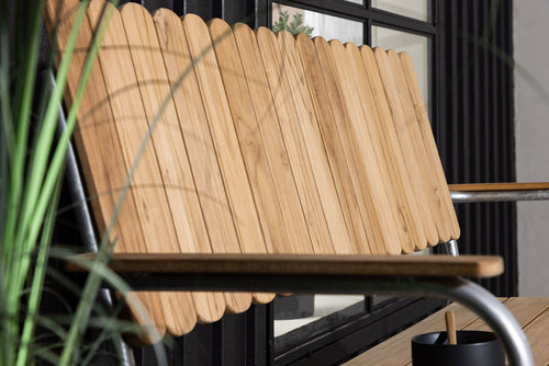 Rebellenclub Tuinbank Ellix - Zilver - vtwonen shop