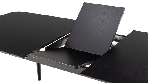 Rebellenclub Eetkamertafel Kristiansand - 180 x 90 cm - Zwart - vtwonen shop