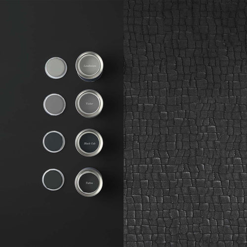 Graham & Brown Vliesbehang met vinyl toplaag - Serpentine Black - 10mx52cm - vtwonen shop