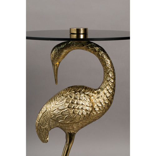 Dutchbone Crane Bijzettafel Goud - vtwonen shop