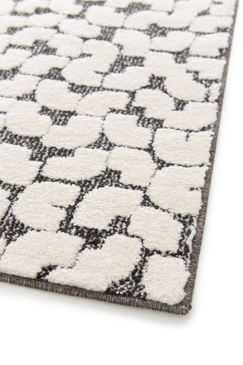 AFK Living vloerkleed Opus - reliëfeffect - grijs - 200 x 290 cm - vtwonen shop