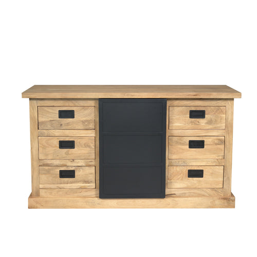 Starfurn Dressoir Noa - Naturel Hout - 160x45x90cm
