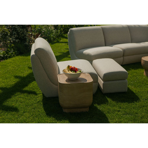 Zuiver Mississippi Hocker Buiten - Beige