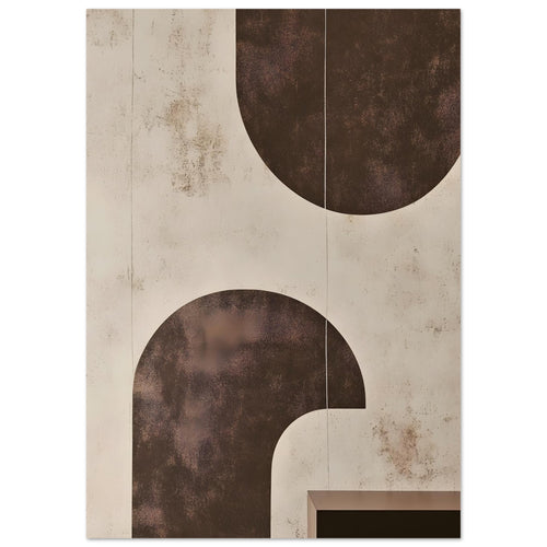 Artfulprints  Boho – Soft geometry   poster A4 21x29.7 cm - vtwonen shop