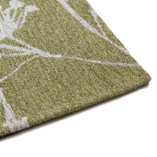 Lola&Moi vloerkleed Blossom - groen - 200x280cm