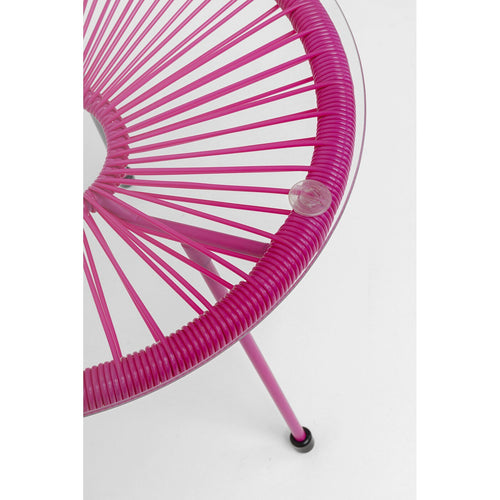 Kare Design Tuin Bijzettafel Acapulco Mono roze