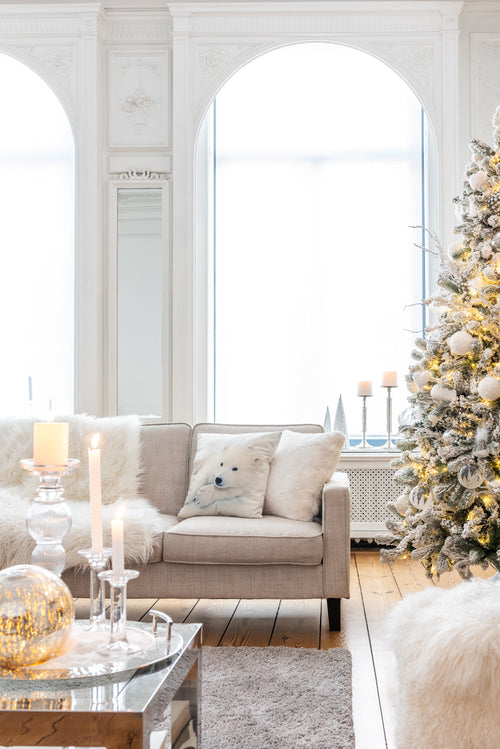 J-Line kandelaar Effen - glas - transparant - small - vtwonen shop