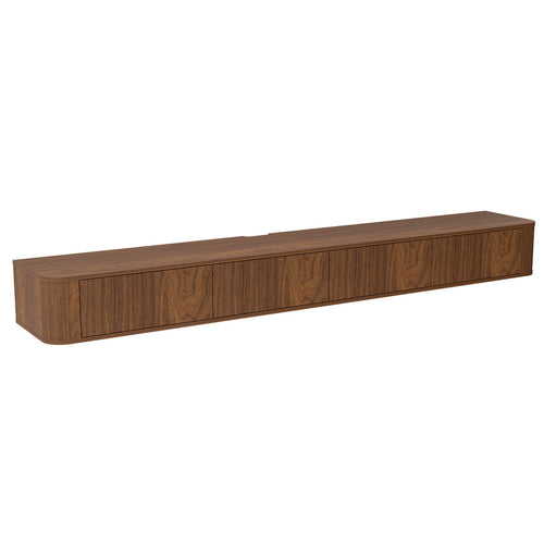 DÉJA Living Tv-meubel Lino - Walnoot - 240x40x25cm