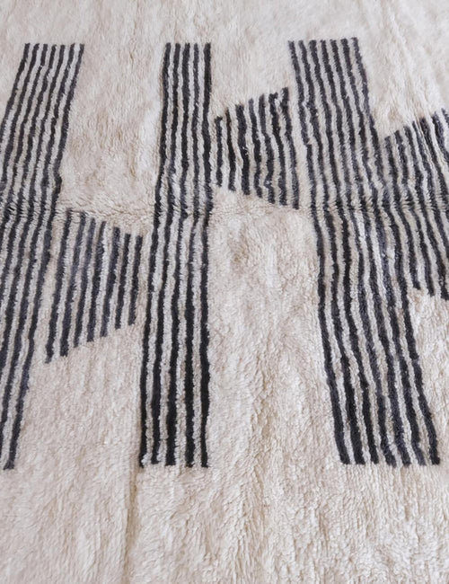 AFK Living vloerkleed Berber - handgemaakt - Wol - 207 x 306 cm - vtwonen shop