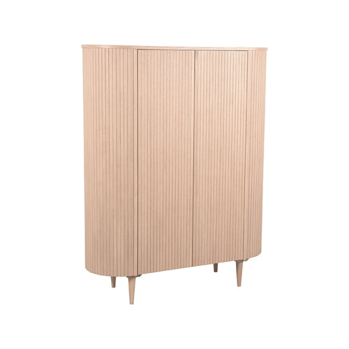 LABEL51 Bergkast Oliva - Naturel Eikenhout - 47x125x158cm - vtwonen shop