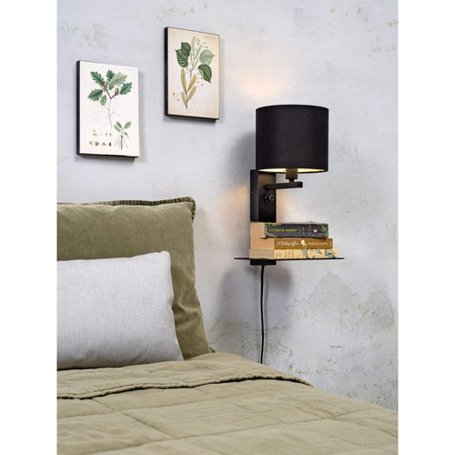 it's about RoMi wandlamp Florence - zwart - 24x22x42cm - vtwonen shop