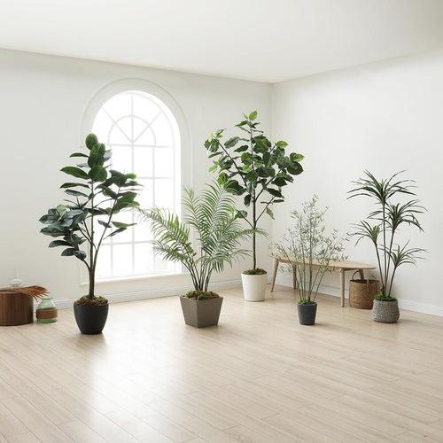 Sia Deco - Yucca boom in pot 155 cm - Groen  - Polyester - H155 - vtwonen shop