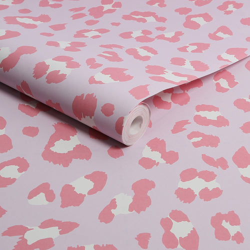 Envy Vliesbehang - Big Cat Candyfloss - Roze/Wit - 10mx52cm - vtwonen shop