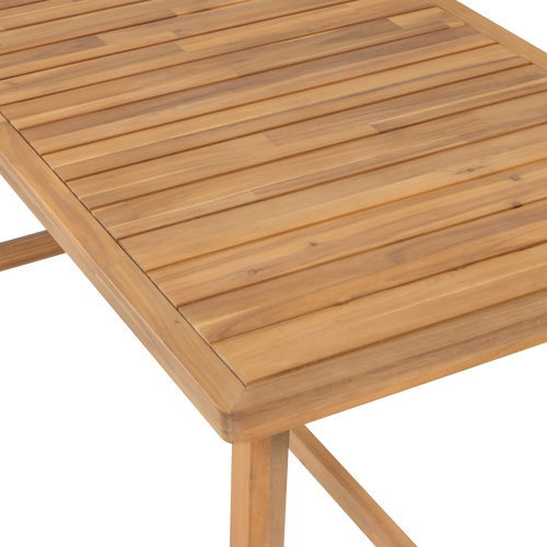 WOOOD loungeset tuin Taro - Acacia Hout - Naturel - 67x232x232