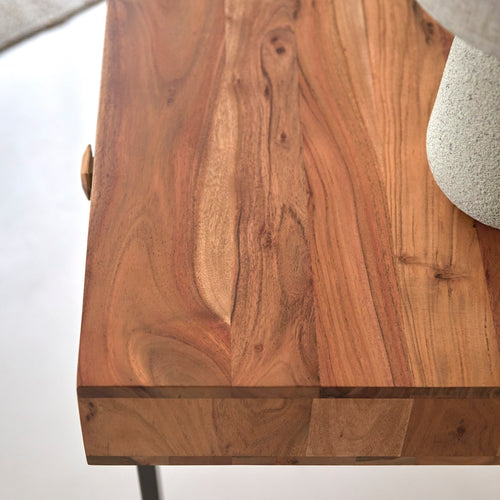 Tikamoon Bureau van massief acacia - Naturel - vtwonen shop