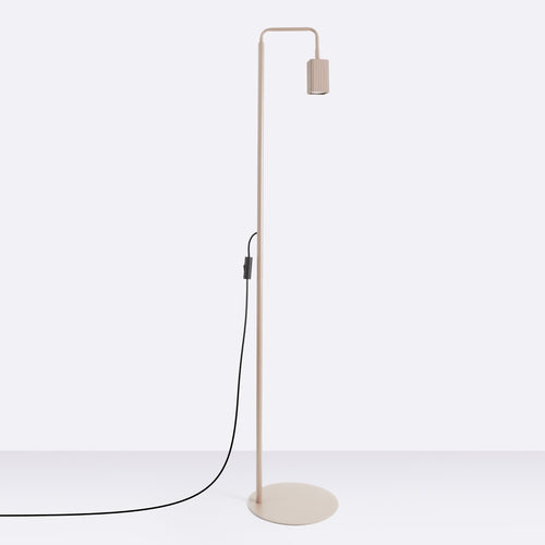 Sollux Lighting Vloerlamp RAYO 1 taupe - 30x30x160cm