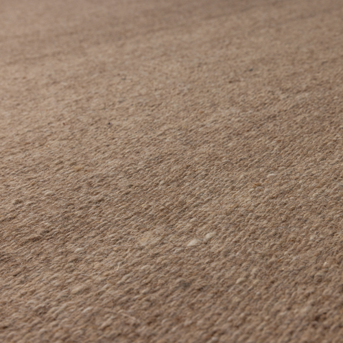 WOOOD organisch vloerkleed 170x240 cm Milio - Wol/Katoen - Zand