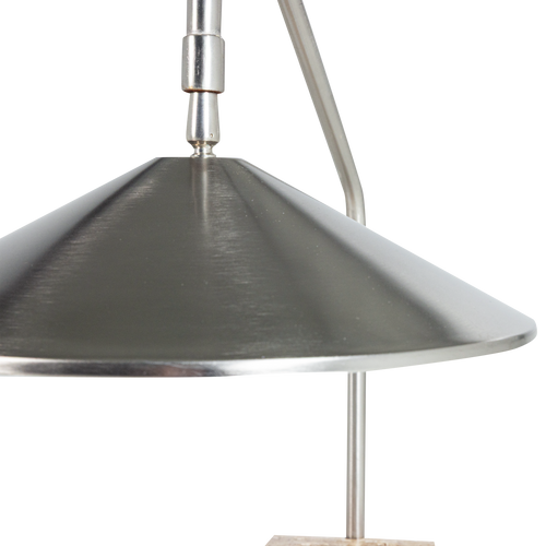 WOOOD tafellamp Korn - Metaal - Chrome - 58x56x15