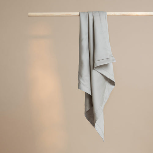 Coco & Cici - Tencel Sateen Kussensloop 70 x 50 cm - Kussenhoes - Lyocell - Extra Zacht & 100% Natuurlijk - Taupe - Zonder Volant