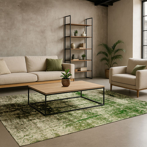 Lola&Moi vloerkleed Piquant Green - groen - 170x240cm