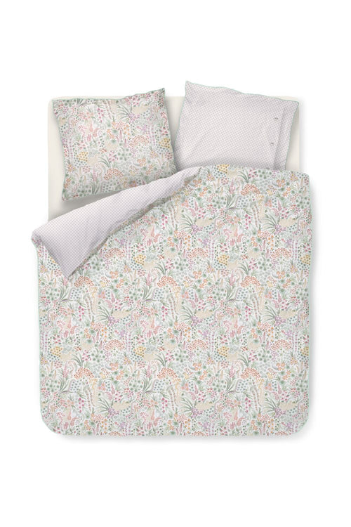 Pip Studio Dekbedovertrek Lodi Garden - 240 x 200/220 cm - Gebroken wit